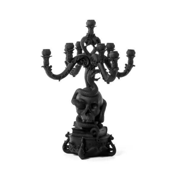 Giant Burlesque Skull Nero