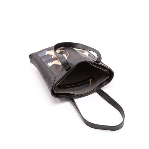 Travel Kit Tote Bag Nero Lipstick - immagine 2