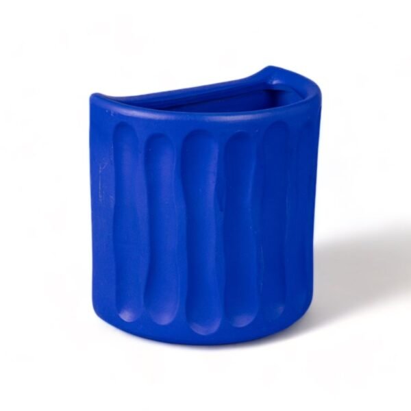 Terracotta Wall Vaso "Dorico" - Blu - immagine 2