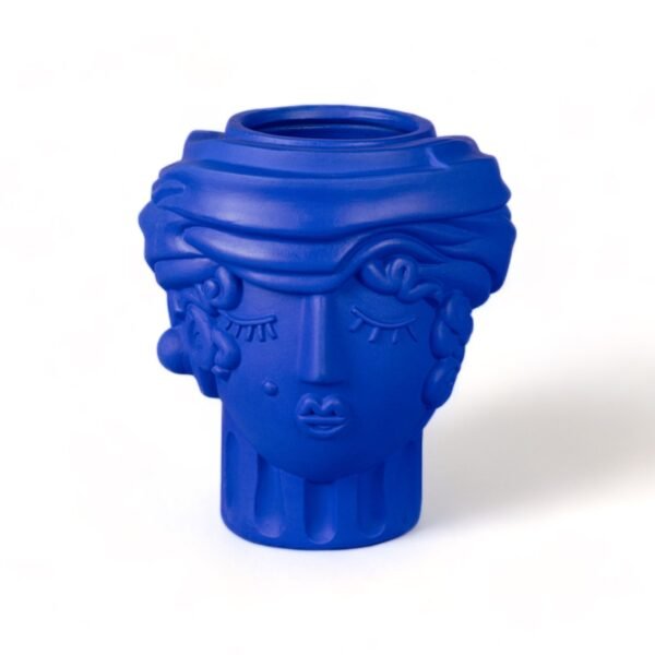 Terracotta Vaso "Women" Blu
