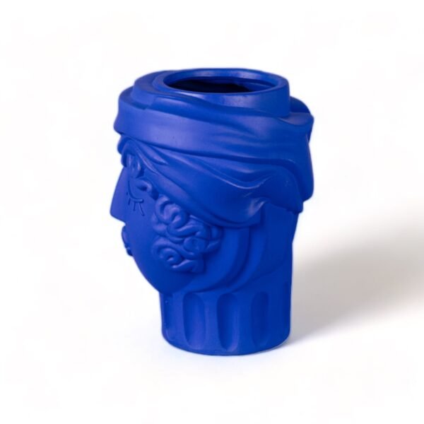 Terracotta Vaso "Women" Blu - immagine 4
