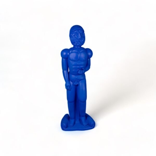 Terracotta Statue "Helmet" - Blu