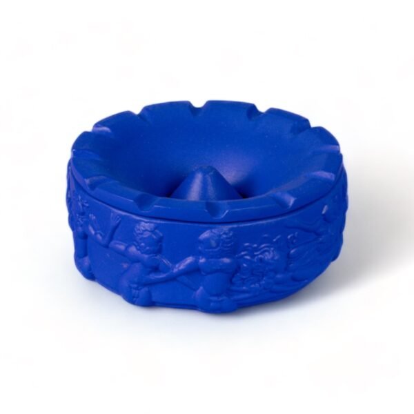 Terracotta Posacenere "Dialogues" - Blu