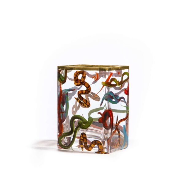 Glass Vaso Snakes - immagine 2