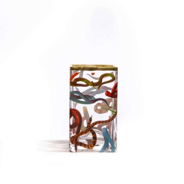 Glass Vaso Snakes - immagine 3