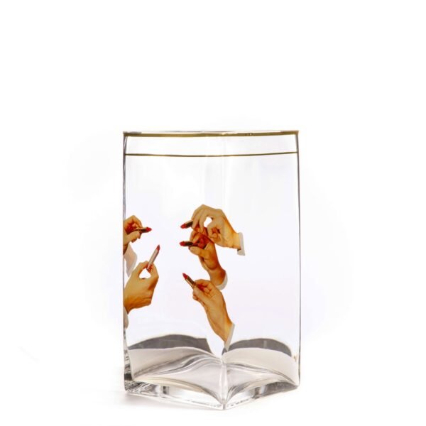 Glass Vaso big Lipstick - immagine 2