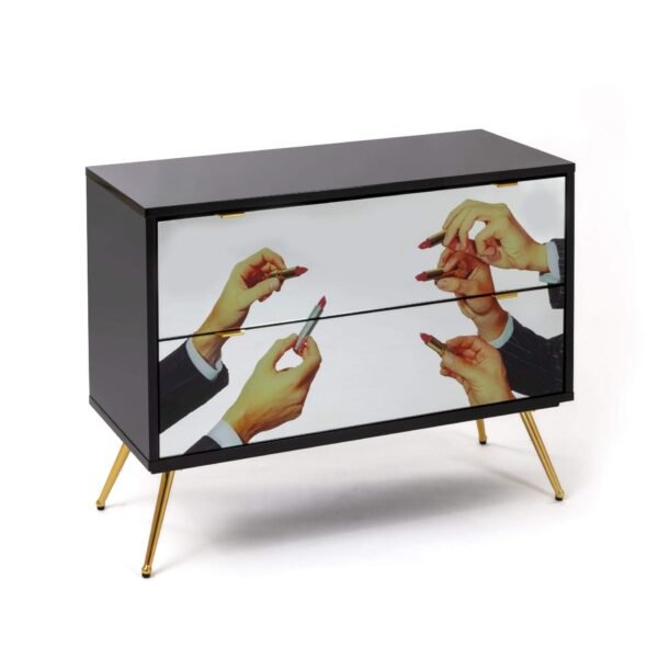 Cassettiera con 2 Cassetti Lipstick - immagine 2