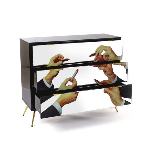 Cassettiera con 3 Cassetti Lipstick - immagine 3