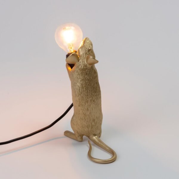 Mouse Lampada Step Oro - immagine 3