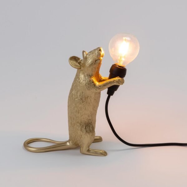 Mouse Lampada Step Oro - immagine 2