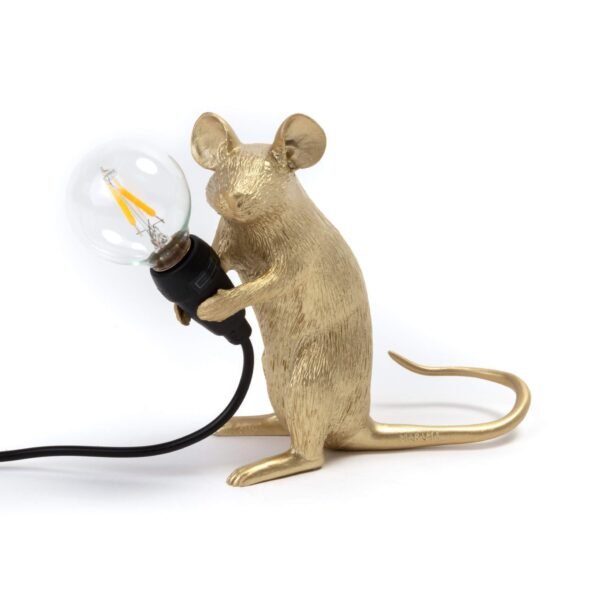 Mouse Lampada Mac Oro