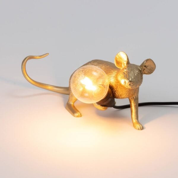 Mouse Lampada Lop Oro - immagine 2