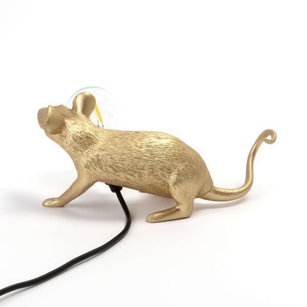Mouse Lampada Lop Oro - immagine 3