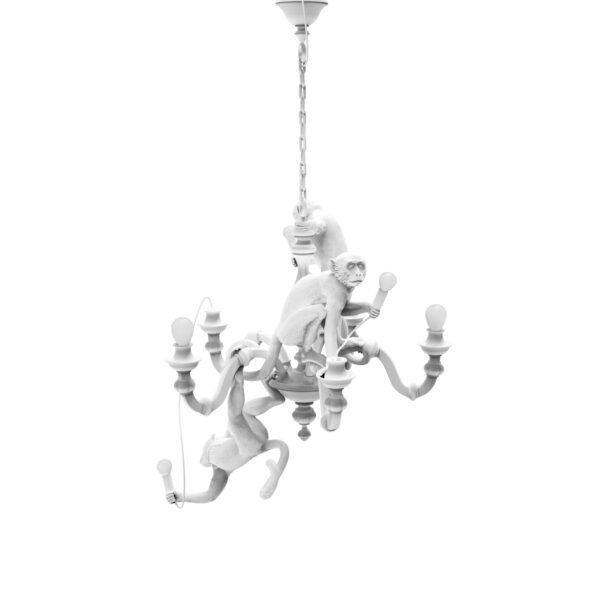 Monkey Chandelier Bianco - immagine 3