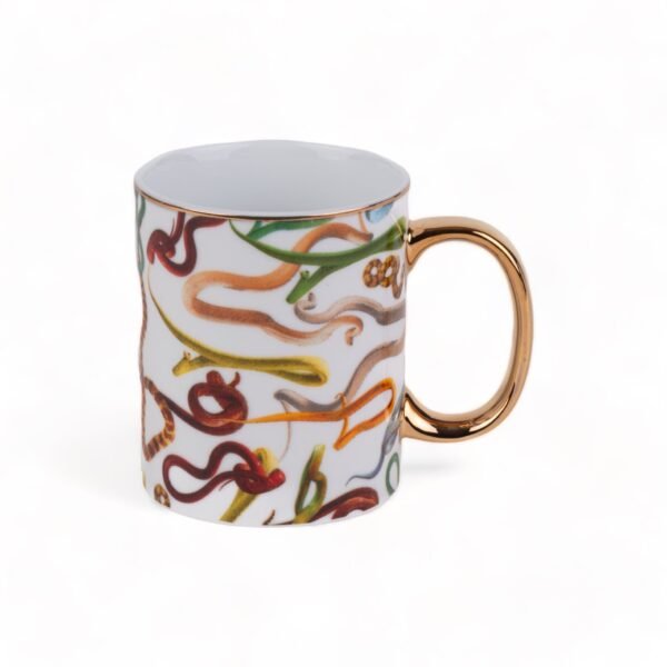 Porcelain Tazza Snakes - immagine 2