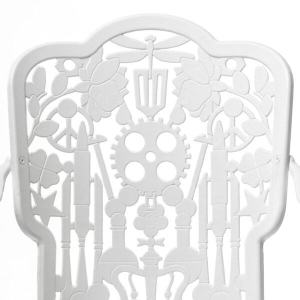 Industry Collection ALUMINIUM Poltrona - Bianco - immagine 2