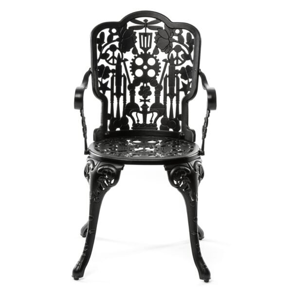 Industry Collection ALUMINIUM Poltrona - Nero