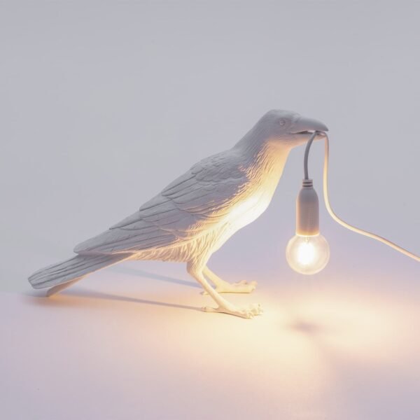 Bird Lampada Bianco Waiting OUTDOOR - immagine 2