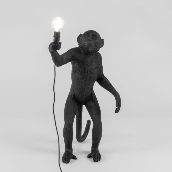 The Monkey Lampada Nero Standing Version - immagine 4