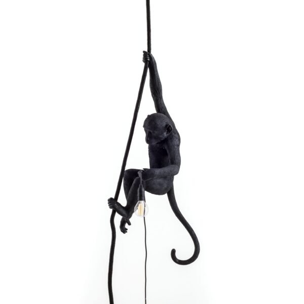 The Monkey Lampada Nero Ceiling Version
