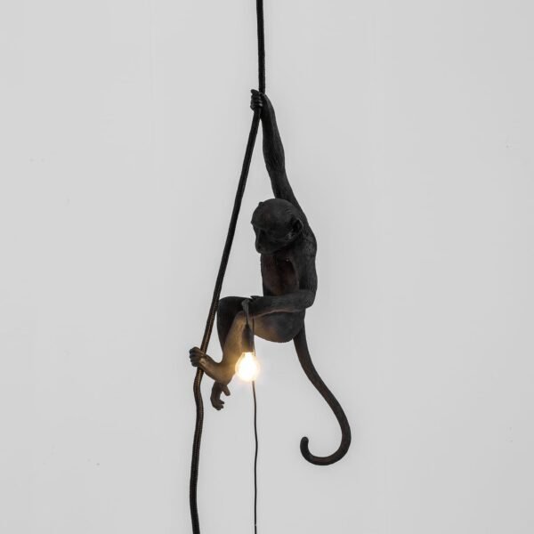 The Monkey Lampada Nero Ceiling Version - immagine 2