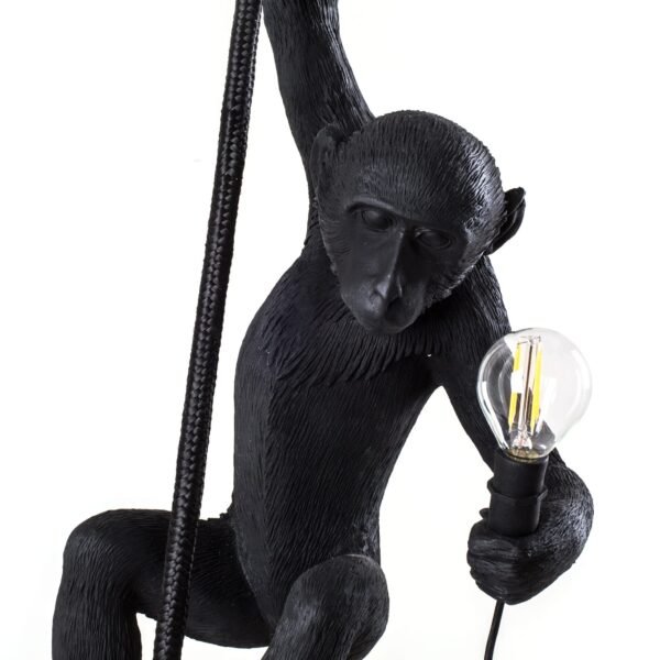 The Monkey Lampada Nero Ceiling Version - immagine 4