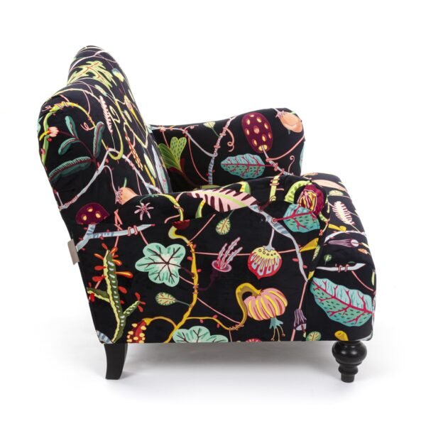 Botanical Diva Poltrona Nero - immagine 4