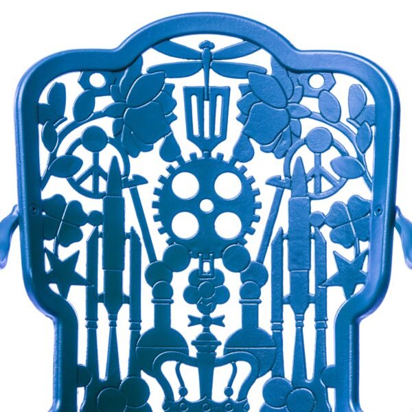 Industry Collection ALUMINIUM Poltrona - SKY Blu - immagine 5