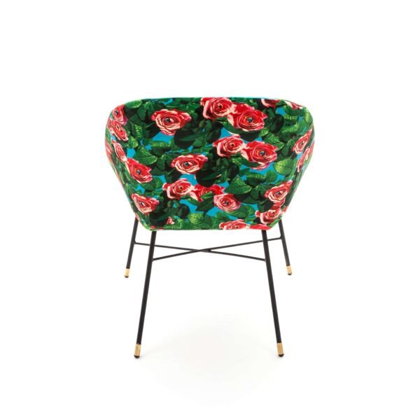 Padded Chair Roses - immagine 4