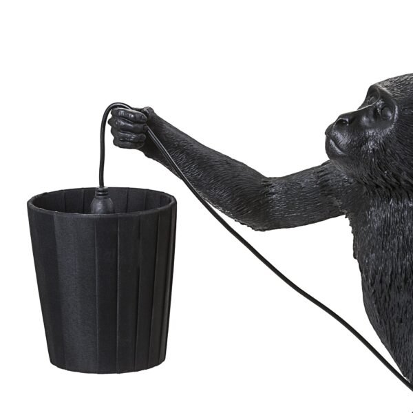 Monkey Lampshade Nero - immagine 4