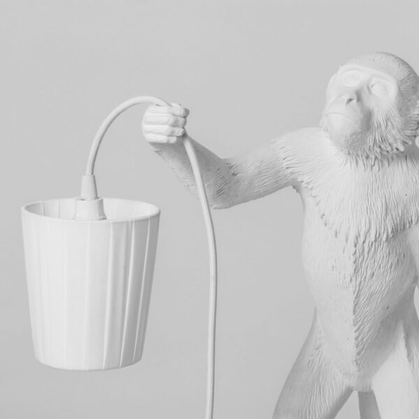 Monkey Lampshade Bianco - immagine 3